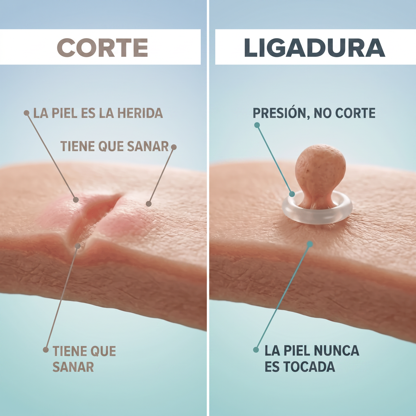 Kit para eliminar acrocordones sin dolor